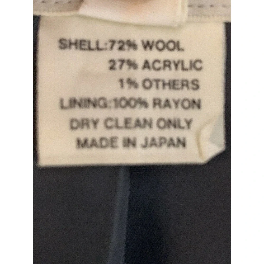 Vintage Exclusive Saks Fifth Avenue Wool Blend Pink Black Plaid Size 8 - Picture 9 of 10